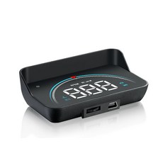 aiQaa 汽車 HUD M8s 平視顯示器, 黑色, 1個