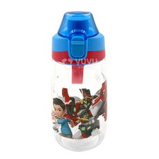 헬로카봇용사 손잡이 원터치 트라이탄보틀 어린이집 준비물 유치원 물병 소풍 가벼운 투명, 1개, 500L, 블루