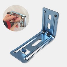 ㄱ자 브라켓 스냅 나사 (블라인드 롤스크린 설치 부속품), 1개, 기억자브라켓-소(알루미늄블라인드전용)