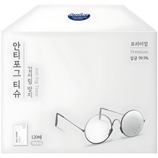 Sauber 防霧眼鏡擦拭巾 120入, 單一顏色, 1個