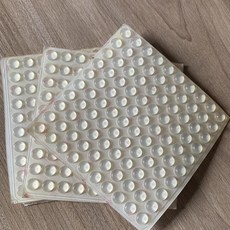 防撞胶粒 防撞胶粒 防撞贴 柜门消声贴 防撞胶垫 脚垫透明垫片 防滑贴 防撞胶粒, 1個