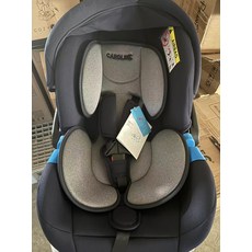 出口嬰兒安全提籃兒童車載式安全座椅嬰兒便攜式提籃搖籃0-13個月, 1個, 藏青:1個