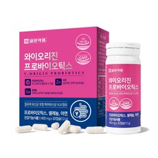 일양약품 와이오리진 프로바이오틱스 질유래유산균 포함 특허유산균 VL8 함유, 30정, 1개