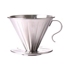 핸드드립 올스텐 커피 드리퍼 3 4 인용 원두커피 드립퍼, 단품, 1개, 600ml