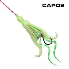 카포스 타코 대구라바 세트, 1개, 야광 그린