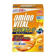 Amino Vital 시트릭애씨드 레몬 20포 구연산 3300mg BCAA 1000mg 스포츠음료, 1개, 200g