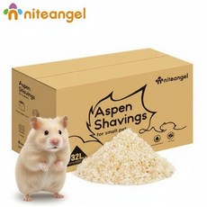 나이트엔젤 아스펜 톱밥 베딩 32L, 1개, 1.2kg