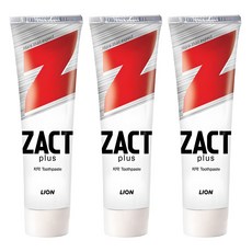 ZACT 牙膏, 3條, 150g