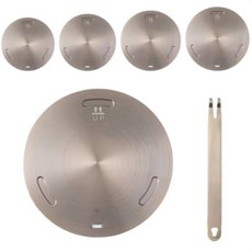 광휘몰 인덕션 플레이트 그을림 방지 열전도판 가열 보호 열분산 어댑터 캠핑, 가지고 다닐 수 있는, 인덕션플레이트 16CM