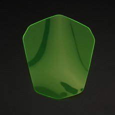 Kawasaki H2 H2R 2015-2019 高強度壓克力大燈護片 綠色-極限超快感, 1個