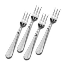 Mikasa French Countryside 데미 스푼 4개 세트, Cocktail Forks, 1, 4