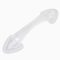 MU랑 다용도 어디든 붙이는 접착식 유리문 베란다 창문 무타공 손잡이, 화이트, 1개