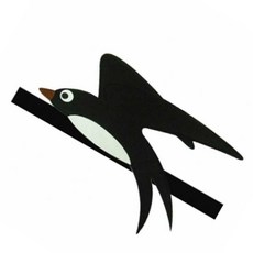 온가지사 역할놀이머리띠 제비 1개입 어린이놀이