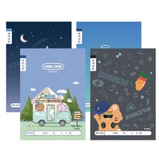 마스온 한글떼기 선물 국어노트 10칸 남아용, 랜덤1개