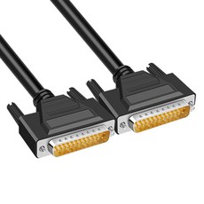DB25 數據連接線 25芯延長線, 1個, 1m,公對公