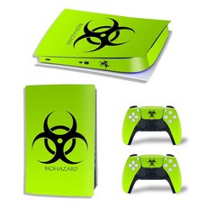 5 콘솔 및 컨트롤러 2개 디지털 에디션 야광 식물 용 PS5용 광택 보호 비닐 데칼 스킨/스티커 랩 커버 풀바디용 스킨 스티커용, PS5 Digital Edition, Wooden