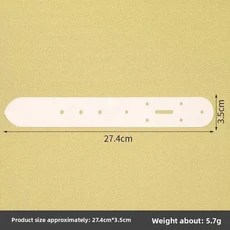 펀칭 벨트 펀칭 포지셔닝 템플릿 아크릴 버전 5 모델 베지터블 태닝 고정 플레이트, 02 밝은 노란색