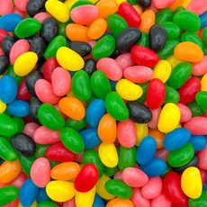 SUNNY ISLAND 젤리 젤리빈 캔디 5파운드 가방 다양한 과일 및 감초 맛, SUNNY ISLAND 젤리빈 젤리 캔디 5파운드 가방, 1개