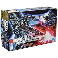 HGUC 기동전사 건담 UC 리젤 대장기 1/144 스케일 색으로 구분 된 플라스틱 모델, 1개