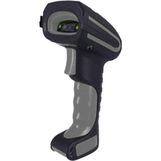 【300米無線】工業級條碼掃描器 fo-2020 IP65防摔 倉儲物流專用 含底座, 1個, 黑灰配色