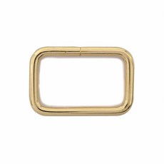 糊塗鞋匠 優質鞋材 N318 方形扣 1個 包包扣 皮帶扣 腰帶扣 背帶扣環, G04 內徑32mm淺金
