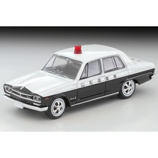 TOMYTEC LV-214a NISSAN 日產 SKYLINE 2000 GT 山形縣警車 1/64 比例模型, 1個