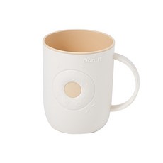 DFMEI 甜甜圈造型漱口杯, 1個, 北歐白:401-500ml