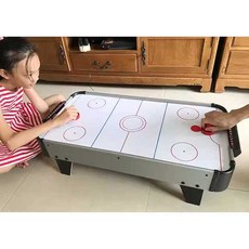 실내 에어하키 보드게임 테이블 파티 스포츠 게임 가정, 전원공급-80x42CM 기타, 1개