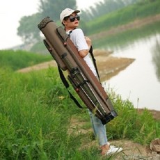 漁具包 1.25米1.3米1.4米1.5米1.6米二層三層釣魚包竿袋海竿包釣竿包, 1.3米軍綠色支架3層