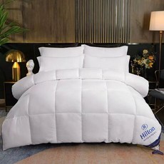 이불 호텔납품 겨울 하얀색 2KG 두꺼운 강추위용 싱글 200x230cm 퀸 킹, A. 폴리에스터 면