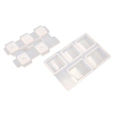 기계식 키보드 키 실리콘 수지 크리스탈 에폭시 DIY 공예, Ctrl