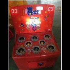 歡樂童樂會 兒童遊戲機, 投幣搖擺機遊藝機喜洋洋打老鼠機地鼠機兒童砸地鼠打叮當錘1入, 1個