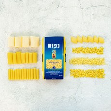 데체코 숏파스타 5종 스파게티면 파스타만들기 리가토니, 500g, 1개
