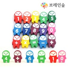숫자 도미노 30P 숫자교구 원목블록 원목도미노 수학교구 기관용 유치원 어린이집 특수학급 인지교구