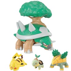 진화 포켓몬스터 모부기 수풀부기 토대부기 피카츄 대륙포켓몬 프라홈런너오프너, 1개