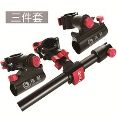 낚시 좌대 클램프 거치대 내림 꽂기식 민물 크랭크, E. 3종 세트 포대 + 어망 + 미끼 접시