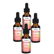 라이프플로 로즈힙오일 Pure Rosehip Seed Oil, 30ml, 4개