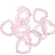 마이픽 하트모양비즈 10p 비즈부자재, 블루