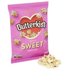 100g 버터키스트 시네마 스위트 팝콘 Butterkist Cinema Sweet Popcorn, 1개