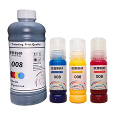 優墨科技 008 墨水匣, 008 一組四色(黑搭500ml), 1個