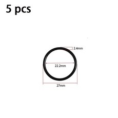 ZRDR 수족관 고무 O-링 CO2 실린더 발생기 버블 카운터 솔레노이드 밸브 레귤레이터 수조 액세서리, [02] B-27X22.2mm, 02 B-27X22.2mm