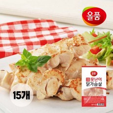 올품 못난이 생닭가슴살 3kg 200g X 15봉 국내산 냉동, 1.못난이닭가슴살(200gX15), 15개