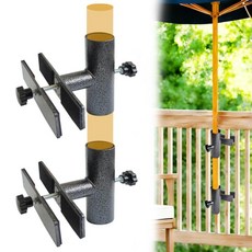 DORIGHARY Umbrella Holder for Deck Railing - Adjustable Patio Umbrella Clamp Outdoor Durable Umbr