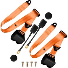 Go 카트 클럽 골프 카트 미니밴 반 UTV VR 버기 픽업 개조 벨트 커버, Orange