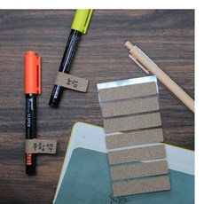 코르크 스티커 재료