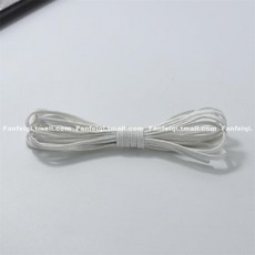 납작 신발끈 재료용 구두끈 슬림 착색 DIY 워커용, 160cm, 1GB, 화이트