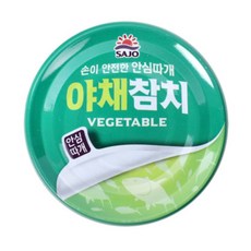 사조 야채참치, 100g, 1개