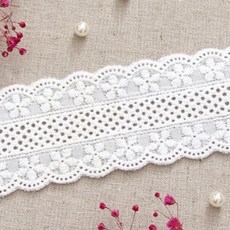 패션스타트 [90cm] 미끄마끄 플라워 면자수레이스, 1개, 멀티