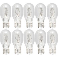 OCS 부품 T5 웨지 베이스 전구 12볼트 조경 및 RV 야외 정원 데크 포치용 저전압 말리부 램프 10개, 10