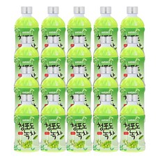 웰그린) 청포도녹차 340ml(20입), 20개, 340ml